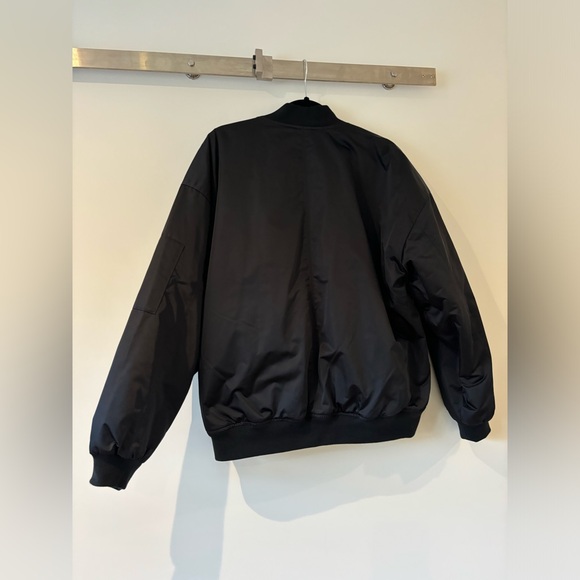 Abercrombie & Fitch Nylon Bomber Jacket - Sz L - BNWT - Picture 7 of 12